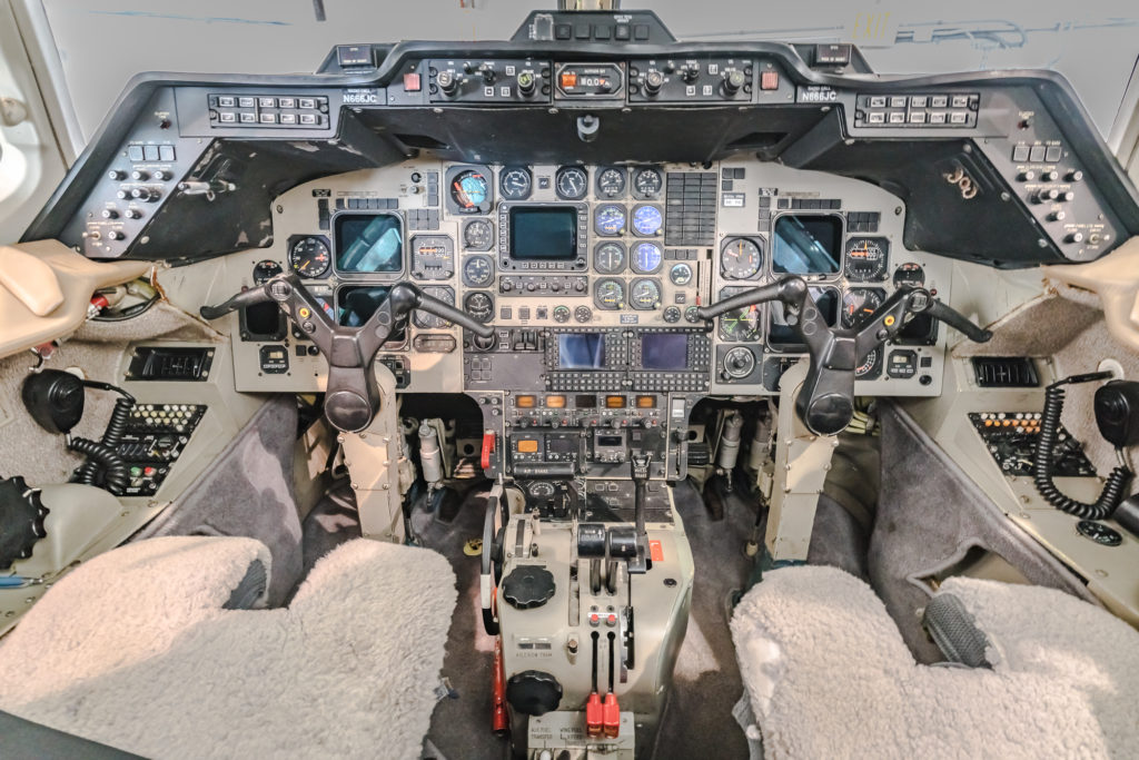 cabina Beechcraft Hawker 800 B